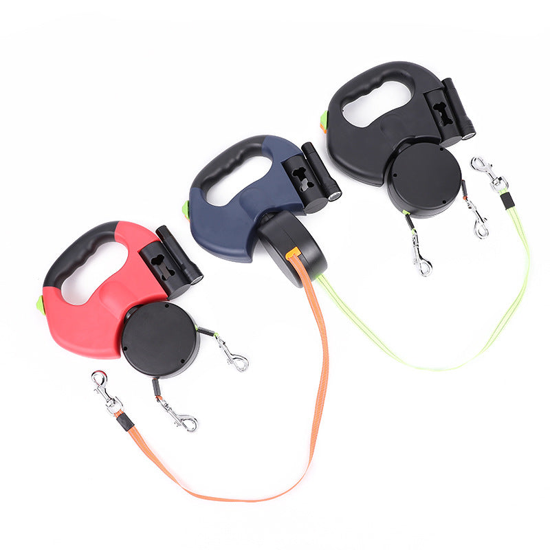 No-Tangle Dual Dog Leash