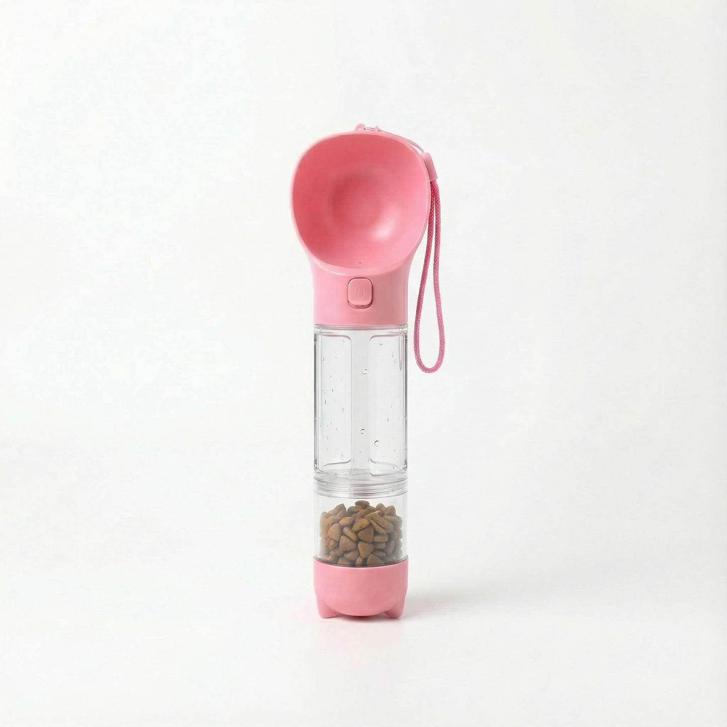 3-in-1 Travel Water Bottle for Dogs (Hydration + Food + Waste Bags)