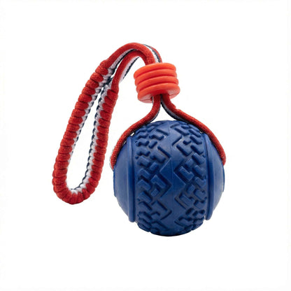 Ultra-Durable Dental Rubber Ball for Dogs
