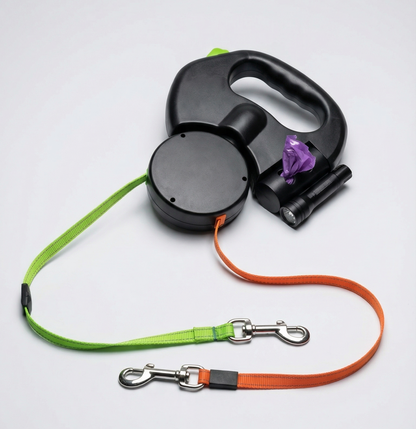 No-Tangle Dual Dog Leash