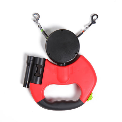 No-Tangle Dual Dog Leash