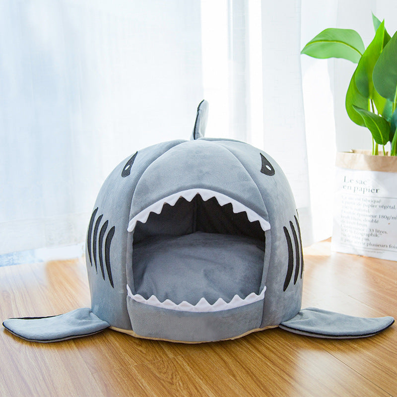 Small Shark Bed for Cats