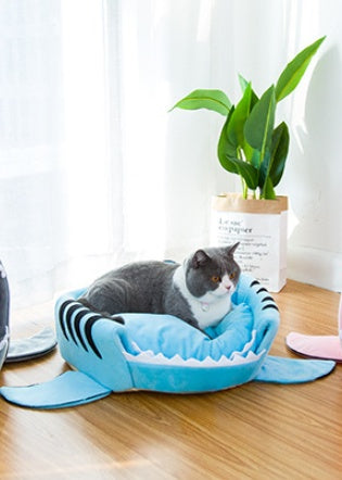 Small Shark Bed for Cats