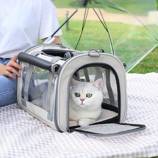 Transparent Travel Pet Bag