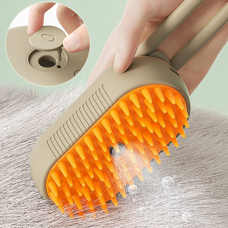 Cat Hair Steam Brush