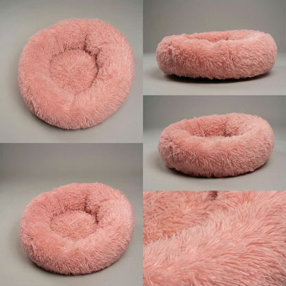 Anti-Anxiety Cozy Pet Bed with Plush Support