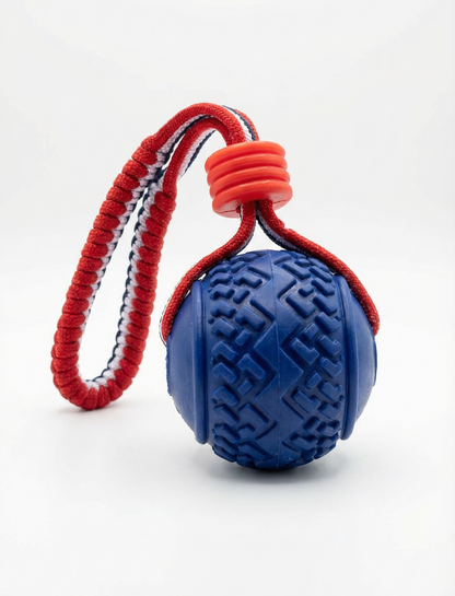 Dog Ball With Rope