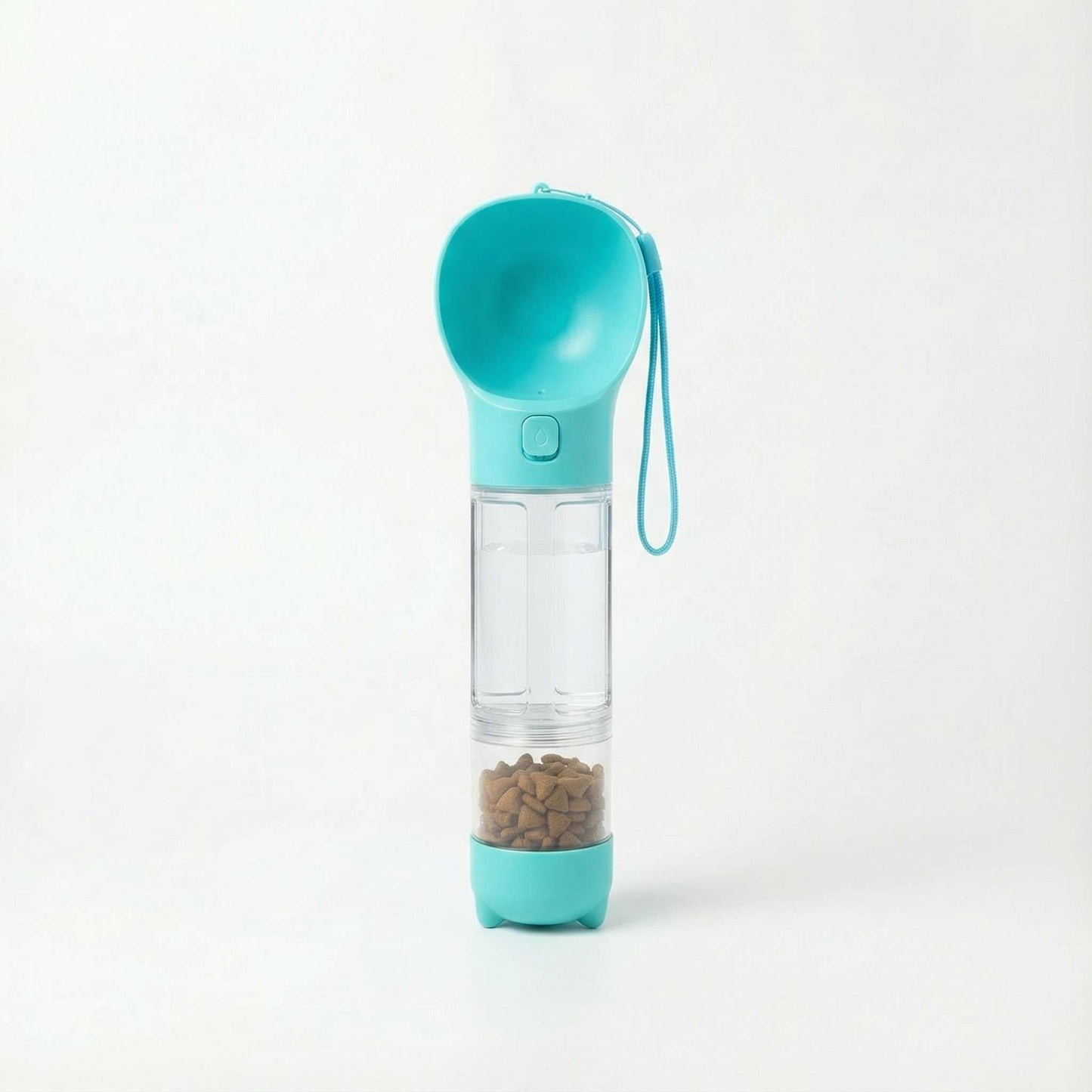 3-in-1 Travel Water Bottle for Dogs (Hydration + Food + Waste Bags)